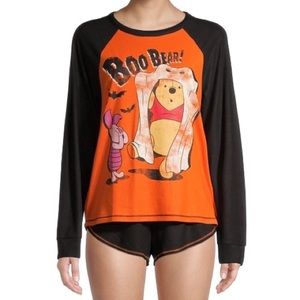 Disney Winnie the Pooh Shorty Pajamas 2-Piece Set Halloween October